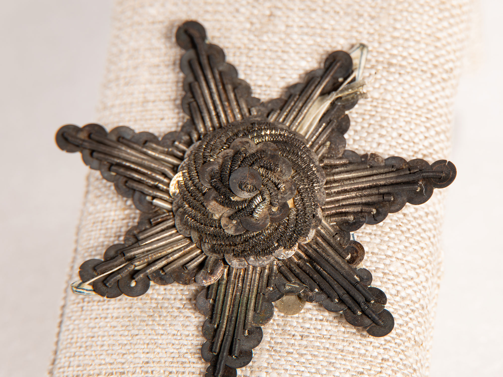 Star decoration from Abraham Lincoln’s funeral carriage 